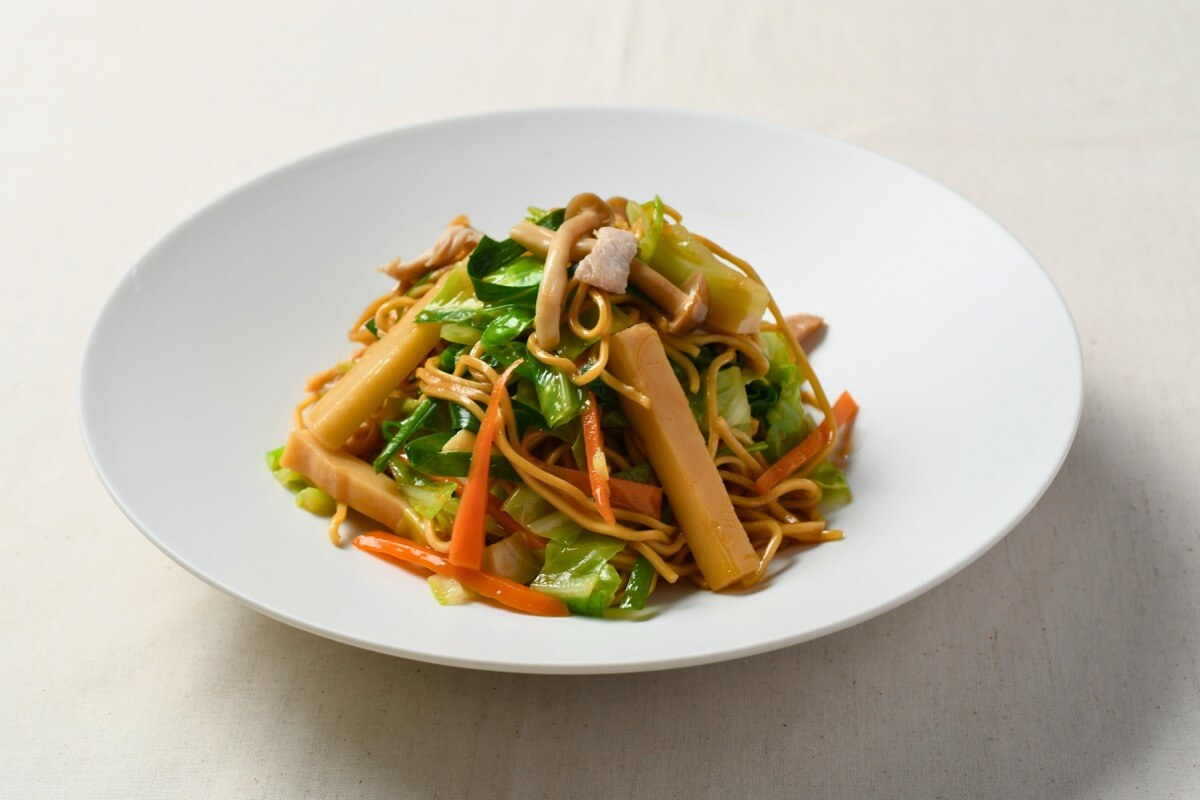 東京メンマ入り上海焼きそば